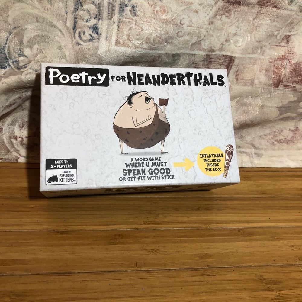 Poetry for Neanderthals Word Game